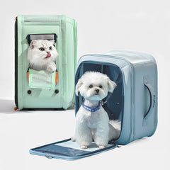Foldable Portable Breathable Pet Carrier Backpack, gallery 4