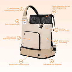 Portable Large Capacity Pet Sling Carrier Bag, gallery 4