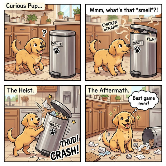 Paws Off the Bin! How to Teach Your Dog to Stop Digging in the Trash