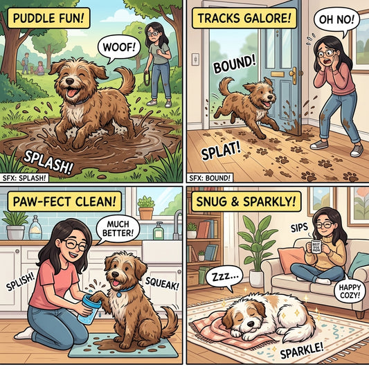 Top 5 Essential Products for Cleaning Muddy Dogs This Winter