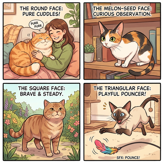 Unveiling Your Cat's Character: What Their Face Shape Says About Them