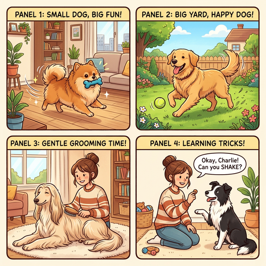 Understanding Your Dog's Unique Needs: Size, Food, Coat, & Temperament