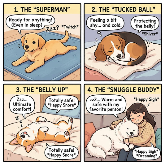 Decoding Your Dog's Sleeping Positions: What Their Sleep Style Reveals About Their Personality