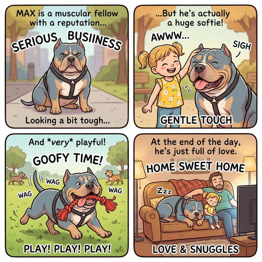 Meet the American Bully: A Muscular Marvel with a Heart of Gold