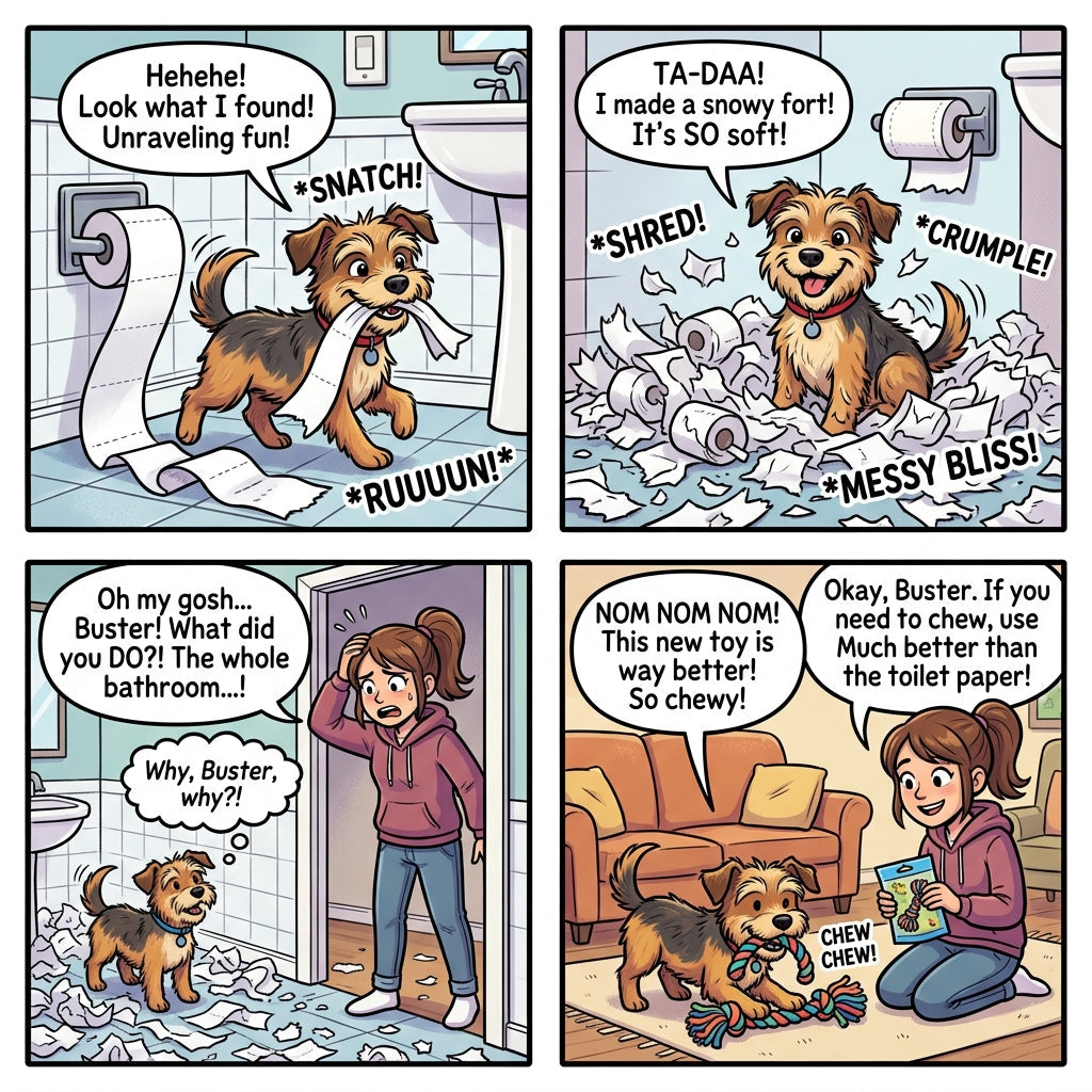 Why Your Dog Eats Toilet Paper: Unraveling This Quirky Habit