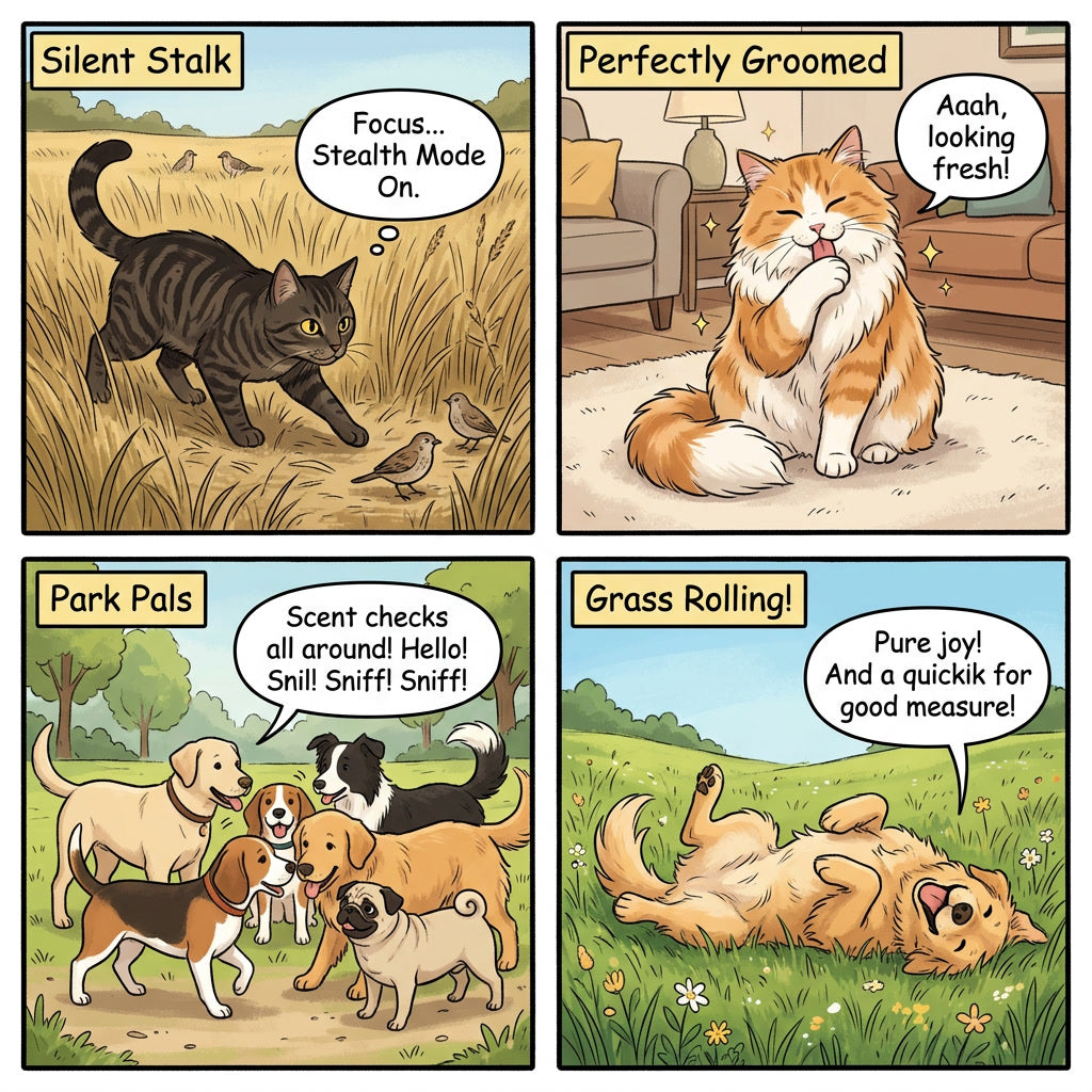 Why Do Cats Groom So Much While Dogs Don't? The Secret to Feline Cleanliness