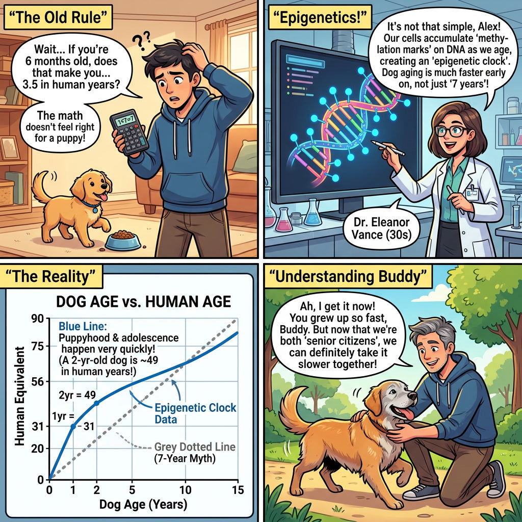 Beyond 'Multiply by 7': The New Scientific Formula for Your Dog's Age in Human Years