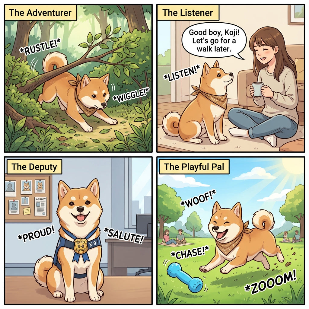 The Japanese Shiba Inu: A Journey Through History and Distinctive Traits