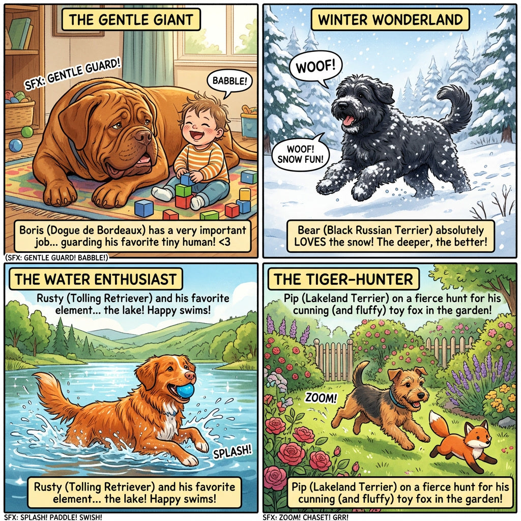 Discovering Popular Dog Breeds: From Dogue de Bordeaux to Irish Wolfhounds