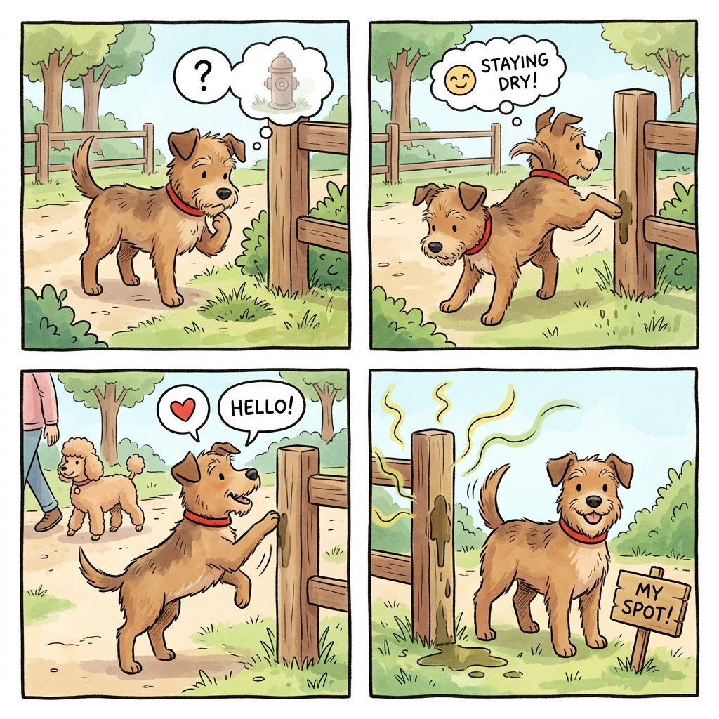 The Curious Case of the Raised Leg: Why Do Dogs Lift Their Leg to Pee?