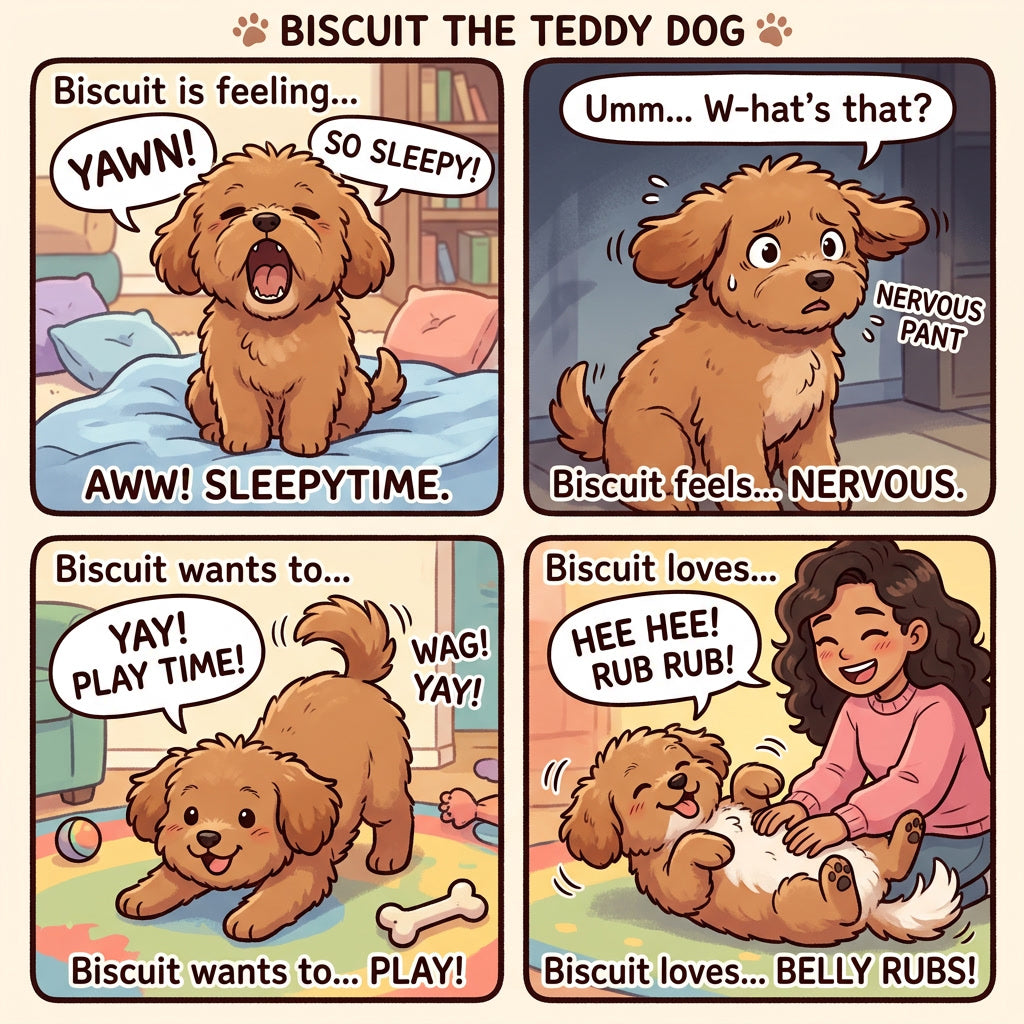 Understanding Your Teddy Dog's Body Language: 6 Key Cues