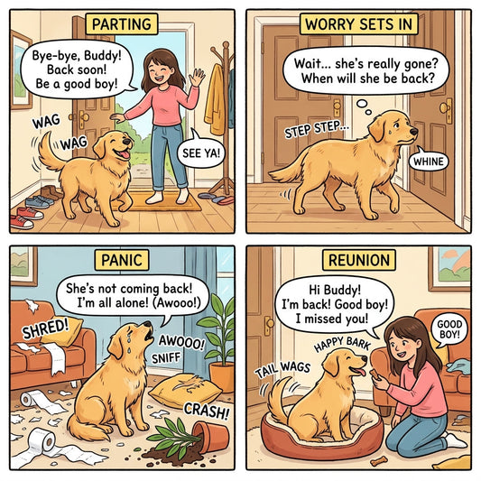 Understanding & Managing Dog Separation Anxiety: A Pet Parent's Guide