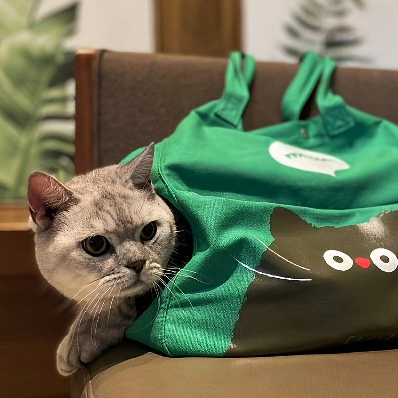 Cute Portable Cat Canvas Carrier bag Echoing Tails