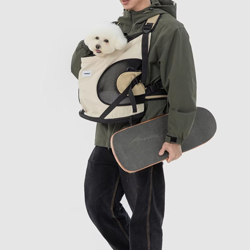 Front-Facing Cuddle Pet Carrier Backpack